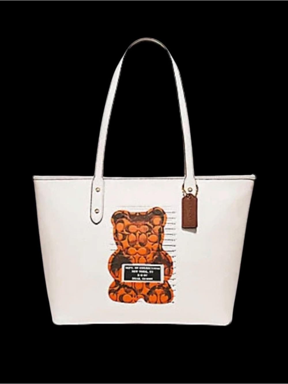 Coach Vandal Gummy City Zip Tote NWT